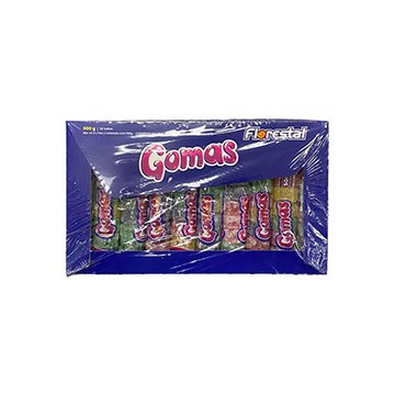 Bala De Goma Florestal Tubo Sortida 900gr Display 30UN