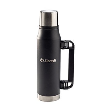 Garrafa Térmica Aço Inox Classic Sicredi 1L