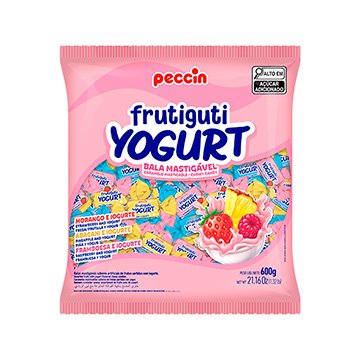 Bala Mastigável Frutiguti Sortida PCT 600g