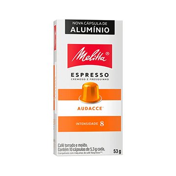 Capsula Melitta Audace Intensidade 8 CX 10UN