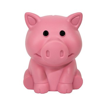 Cofrinho Sicoob Porquinho Rosa V2 PCT 5UN
