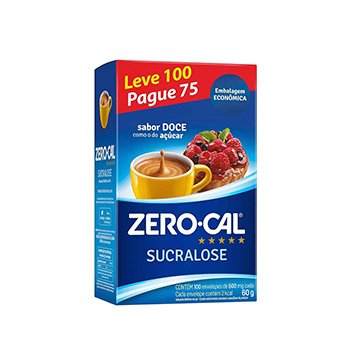 Zero Cal Sucralose Pó Sachê Pack L100P75