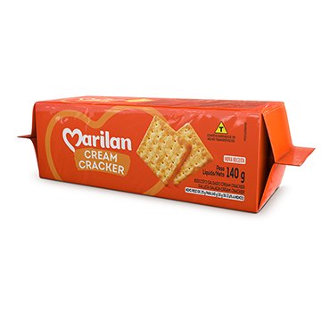 Biscoito Cream Cracker 140g | Marilan