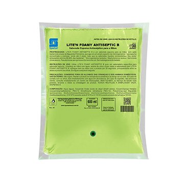 Sabonete Spartan Antisséptico Lite´N Foamy  B 600ml
