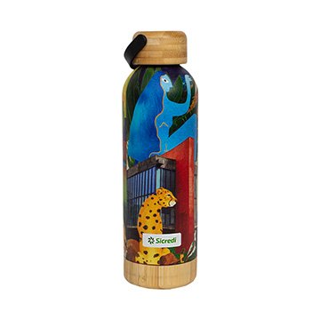 Garrafa Parede Dupla Sicredi 500ml V1 UN