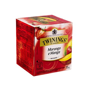Chá Misto Morango Manga 15g 10UN