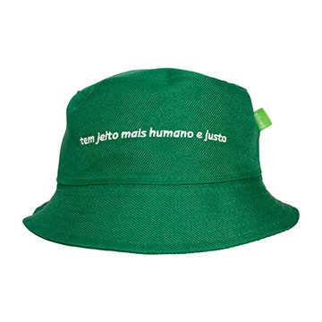 Bucket Hat Verde Coleção Sicredi PCT 5UN