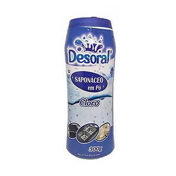 Saponáceo em Pó Cloro 300g | Desoral