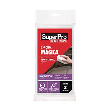 Esponja Mágica Superpro c/ 3 unidades | Bettanin