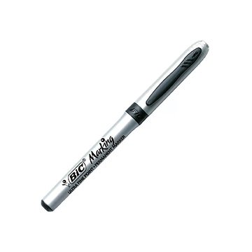 Marcador Permanente Bic Ultrafine Preto 0,6mm