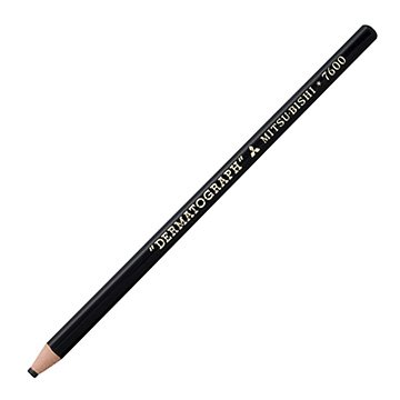 Lápis Dermatográfico Rainbow Preto | Mitsubishi