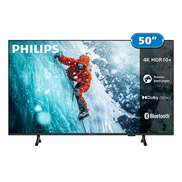 Smart TV 4K 50" Philips Google TV 50PUG7300