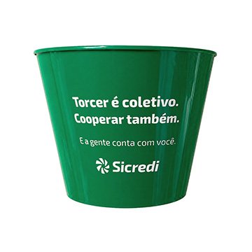 Balde de Pipoca Sicredi PCT 5 UN